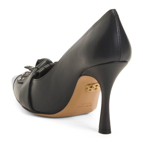 BEAUTIISOLES Made In Italy Leather Octavia Pumps - Picture 2 of 3